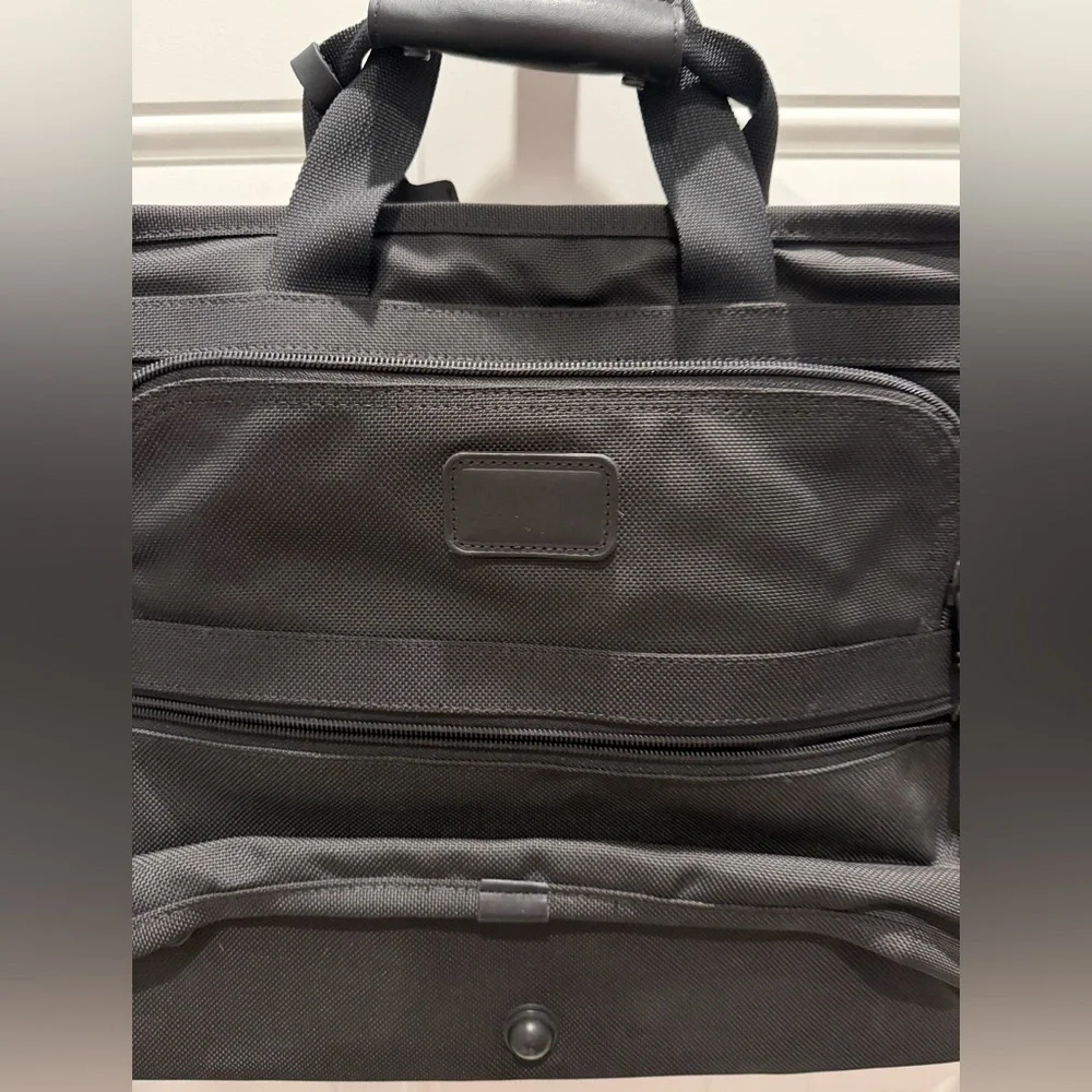 Tumi black nylon